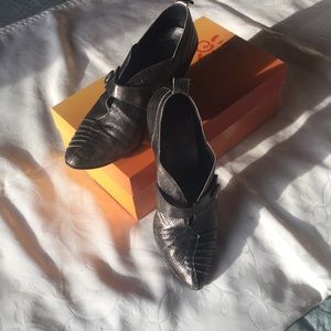 Womens Fidji Bronze Leather Pump